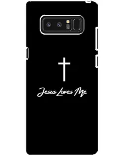Чехол для Samsung Galaxy Note 8 (N950) с картинкой «Иисус любит тебя»