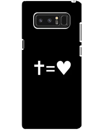 Чехол для Samsung Galaxy Note 8 (N950) с картинкой «Крест и Сердце» Чехол для Samsung Galaxy Note 8 (N950) с картинкой «Крест и Сердце»
