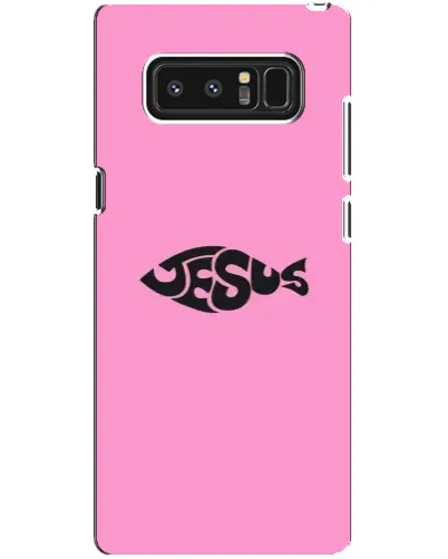 Чехол для Samsung Galaxy Note 8 (N950) с картинкой «Розовый символ Jesus» Чехол для Samsung Galaxy Note 8 (N950) с картинкой «Розовый символ Jesus»