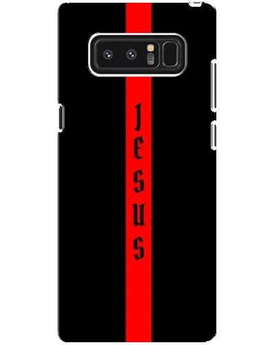 Чехол для Samsung Galaxy Note 8 (N950) с картинкой «Красная линия веры» Чехол для Samsung Galaxy Note 8 (N950) с картинкой «Красная линия веры»