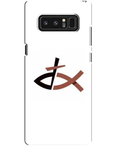 Чехол для Samsung Galaxy Note 8 (N950) с картинкой «Рыба и крест» Чехол для Samsung Galaxy Note 8 (N950) с картинкой «Рыба и крест»