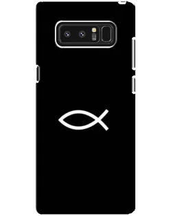 Чохол для Samsung Galaxy Note 8 (N950) з картинкою «Символ риби Jesus» Чохол для Samsung Galaxy Note 8 (N950) з картинкою «Символ риби Jesus»