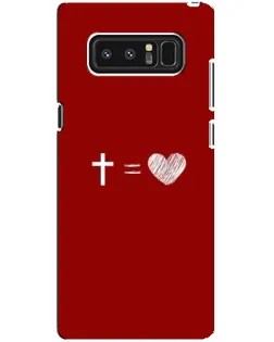 Чохол для Samsung Galaxy Note 8 (N950) з картинкою «Рівняння любові» Чохол для Samsung Galaxy Note 8 (N950) з картинкою «Рівняння любові»