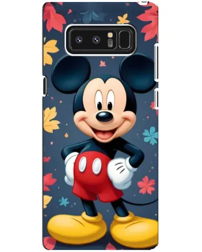 Чехол для Samsung Galaxy Note 8 (N950) с картинкой «Осенний Mickey Mouse»