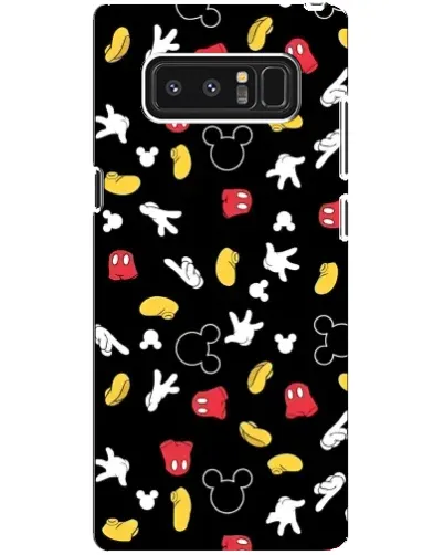Чехол для Samsung Galaxy Note 8 (N950) с картинкой «Графический принт лапок»