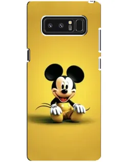 Чехол для Samsung Galaxy Note 8 (N950) с картинкой «Микки на желтом»
