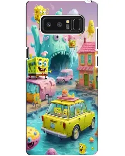 Чехол для Samsung Galaxy Note 8 (N950) с картинкой «Монстр-трак приключения»