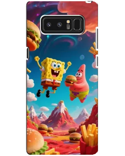 Чехол для Samsung Galaxy Note 8 (N950) с картинкой «Космический фастфуд» Чехол для Samsung Galaxy Note 8 (N950) с картинкой «Космический фастфуд»