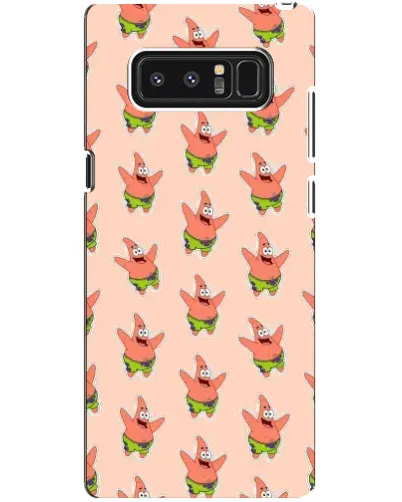 Чехол для Samsung Galaxy Note 8 (N950) с картинкой «Патрик Стар паттерн» Чехол для Samsung Galaxy Note 8 (N950) с картинкой «Патрик Стар паттерн»