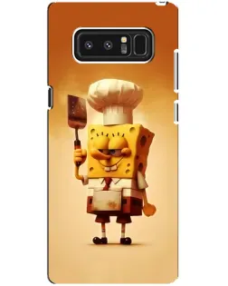 Чехол для Samsung Galaxy Note 8 (N950) с картинкой «Губка Боб повар»