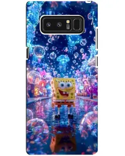 Чехол для Samsung Galaxy Note 8 (N950) с картинкой «Неоновый океан»