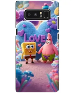 Чехол для Samsung Galaxy Note 8 (N950) с картинкой «Губка Боб Патрик»