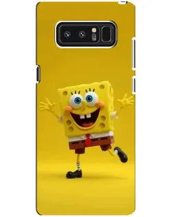 Чехол для Samsung Galaxy Note 8 (N950) с картинкой «Позитивный Губка Боб»