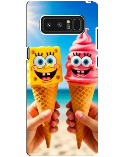 Чехол для Samsung Galaxy Note 8 (N950) с картинкой «Спанч Боб мороженое» Чехол для Samsung Galaxy Note 8 (N950) с картинкой «Спанч Боб мороженое»