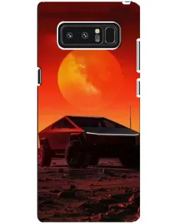 Чохол для Samsung Galaxy Note 8 (N950) з картинкою «Cybertruck на Марсі»