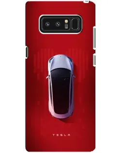Чохол для Samsung Galaxy Note 8 (N950) з картинкою «Tesla Top View»