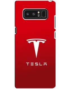 Чохол для Samsung Galaxy Note 8 (N950) з картинкою «Tesla Red Classic»