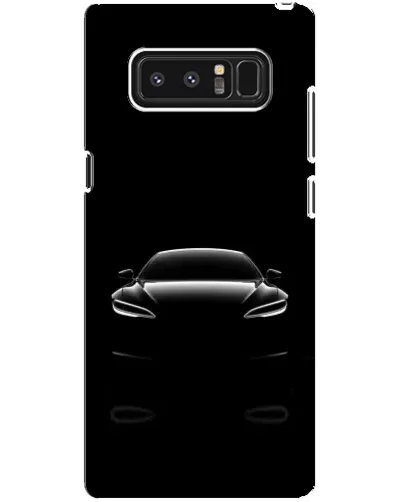 Чехол для Samsung Galaxy Note 8 (N950) с картинкой «Силуэт Tesla Night» Чехол для Samsung Galaxy Note 8 (N950) с картинкой «Силуэт Tesla Night»
