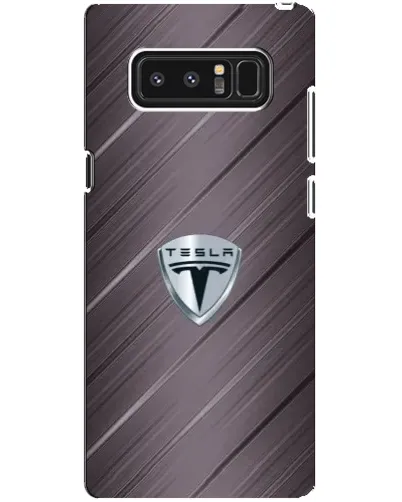 Чехол для Samsung Galaxy Note 8 (N950) с картинкой «Металлическая текстура Tesla» Чехол для Samsung Galaxy Note 8 (N950) с картинкой «Металлическая текстура Tesla»