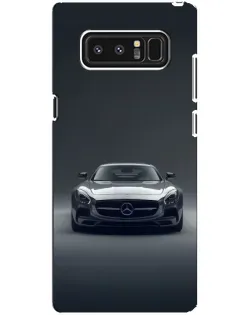 Чехол для Samsung Galaxy Note 8 (N950) с картинкой «Mercedes на черном»