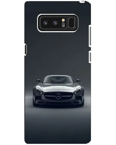 Чехол для Samsung Galaxy Note 8 (N950) с картинкой «Mercedes на черном»
