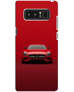Чехол для Samsung Galaxy Note 8 (N950) с картинкой «Красный Mercedes AMG»