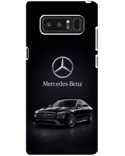 Чехол для Samsung Galaxy Note 8 (N950) с картинкой «Mercedes — решетка радиатора»