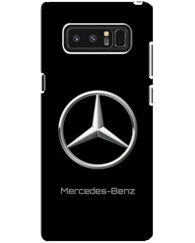 Чехол для Samsung Galaxy Note 8 (N950) с картинкой «Mercedes Silver Logo»