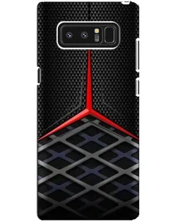 Чехол для Samsung Galaxy Note 8 (N950) с картинкой «Mercedes Carbon Grid»
