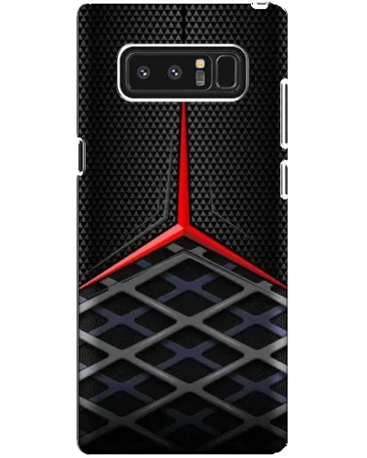 Чехол для Samsung Galaxy Note 8 (N950) с картинкой «Mercedes Carbon Grid»