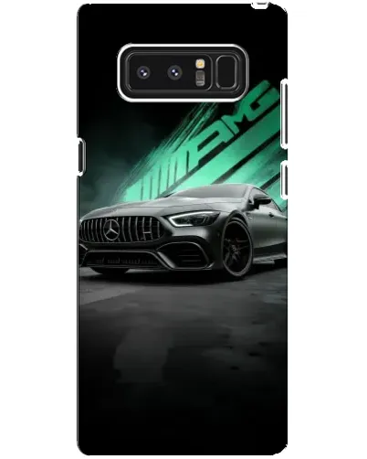 Чехол для Samsung Galaxy Note 8 (N950) с картинкой «Темный Mercedes AMG»