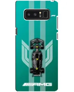 Чехол для Samsung Galaxy Note 8 (N950) с картинкой «Mercedes AMG Petronas»