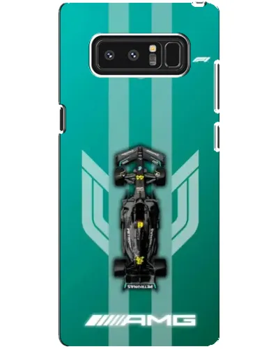Чехол для Samsung Galaxy Note 8 (N950) с картинкой «Mercedes AMG Petronas»