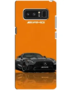Чехол для Samsung Galaxy Note 8 (N950) с картинкой «Оранжевый Mercedes AMG»
