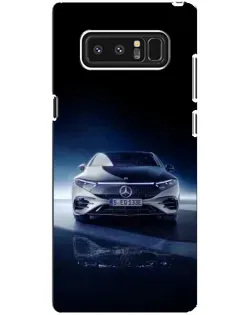 Чехол для Samsung Galaxy Note 8 (N950) с картинкой «Ночной Mercedes EQ»