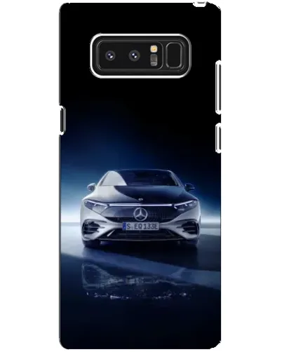 Чехол для Samsung Galaxy Note 8 (N950) с картинкой «Ночной Mercedes EQ»