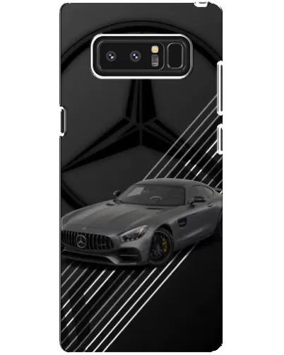 Чехол для Samsung Galaxy Note 8 (N950) с картинкой «Mercedes AMG — графика»