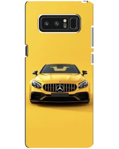 Чехол для Samsung Galaxy Note 8 (N950) с картинкой «Желтый Mercedes GT»