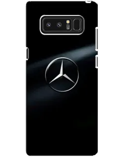 Чохол для Samsung Galaxy Note 8 (N950) з картинкою «Mercedes на металі»