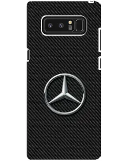 Чохол для Samsung Galaxy Note 8 (N950) з картинкою «Карбоновий Mercedes стиль»