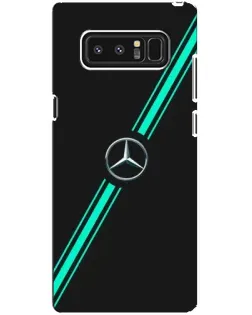 Чохол для Samsung Galaxy Note 8 (N950) з картинкою «Спортивні лінії Mercedes»