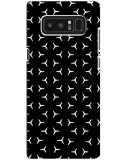 Чохол для Samsung Galaxy Note 8 (N950) з картинкою «Mercedes паттерн зірок»