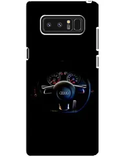 Чохол для Samsung Galaxy Note 8 (N950) з картинкою «Салон Audi — кермо»