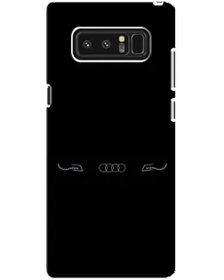 Чохол для Samsung Galaxy Note 8 (N950) з картинкою «Audi — світловий підпис»