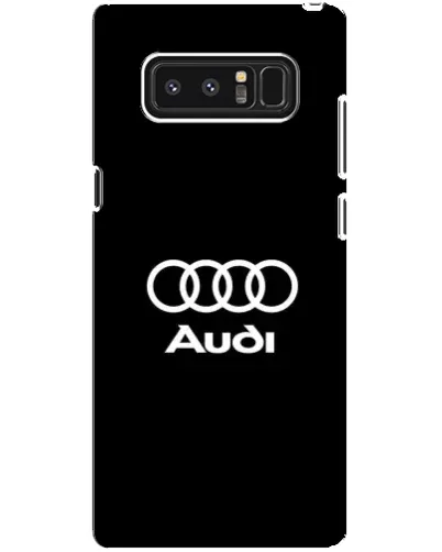 Чехол для Samsung Galaxy Note 8 (N950) с картинкой «Классическое лого Audi»