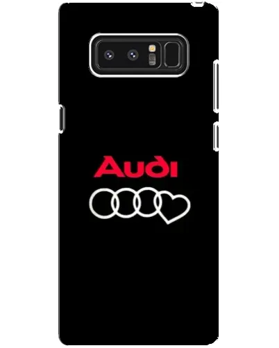 Чехол для Samsung Galaxy Note 8 (N950) с картинкой «Логотип Audi Heart»