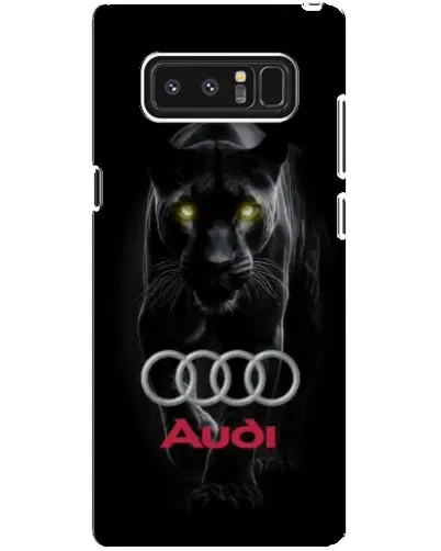 Чехол для Samsung Galaxy Note 8 (N950) с картинкой «Пантера и Audi»