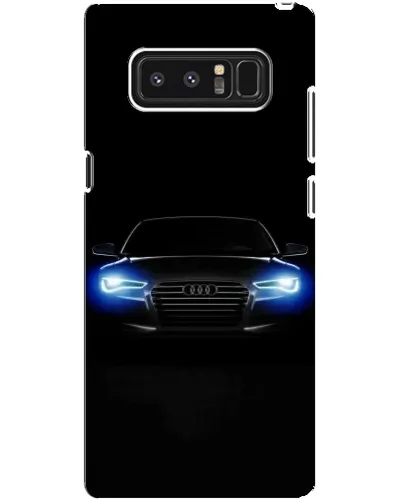 Чехол для Samsung Galaxy Note 8 (N950) с картинкой «Audi в неоне»