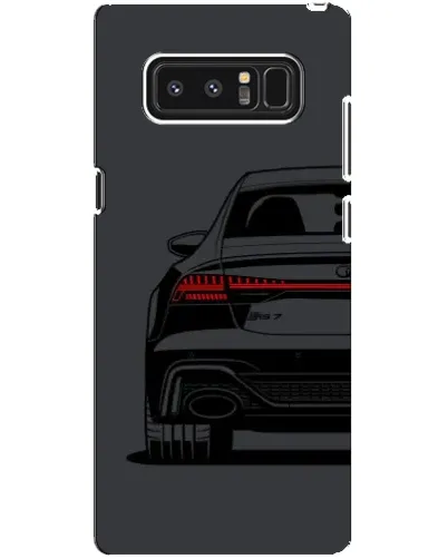 Чехол для Samsung Galaxy Note 8 (N950) с картинкой «Задняя часть Audi — арт»