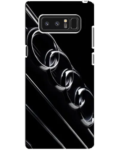 Чехол для Samsung Galaxy Note 8 (N950) с картинкой «Audi — абстрактные кольца»
